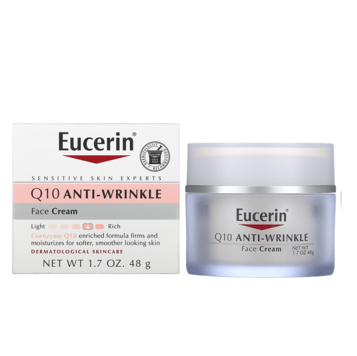 Eucerin, Q10 AntiWrinkle Face Cream, 1.7 oz (48 g) Lazada PH