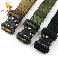 Mens nd Military Tactical Belt Specially designed for the militarys metal buckle adjustable belt free shipping 2021 New