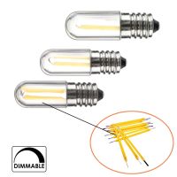 E14  Bulb Dimmable 110V 220V Fridge 4W Lamp Filament COB for Chandelier Replace 30W HalogenLamps