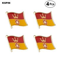 Hampshire Flag Badge Flag Brooch National Flag Lapel Pin International Travel Pins Fashion Brooches Pins