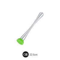 DIY Bar Tools Stainless Steel Crush Stick Tamper Mojito Wine Mixing Stick Cocktail Muddler Shaker Crushing Hammer Fruit Muddler