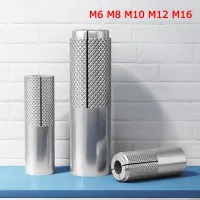 M6-M16 Expansion Bolt 304/316 Stainless Steel Drop-In Anchors Sleeve Concrete Screws Masonry Brick Various Materials