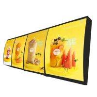 【CW】 Hot selling McDonald  39;s menu food large board order fast high brightness display light box