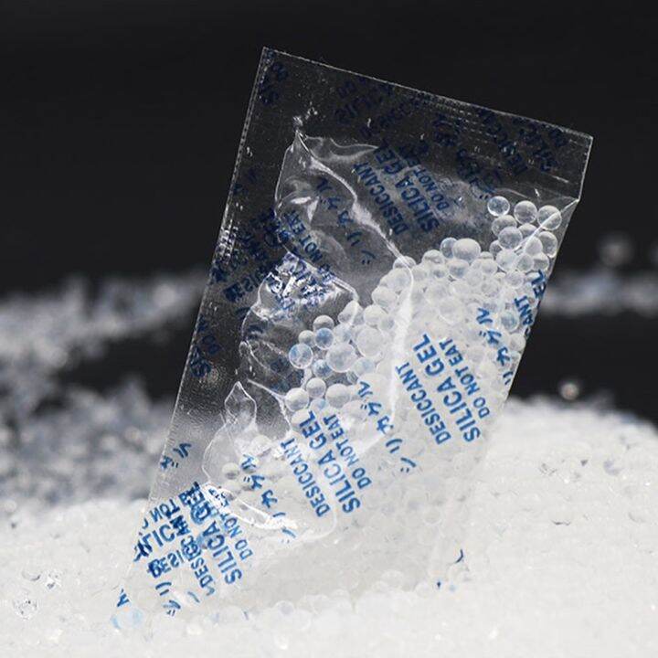 10 Pack 10g NonToxic Silica Gel Sachets Desiccant Damp Absorber for
