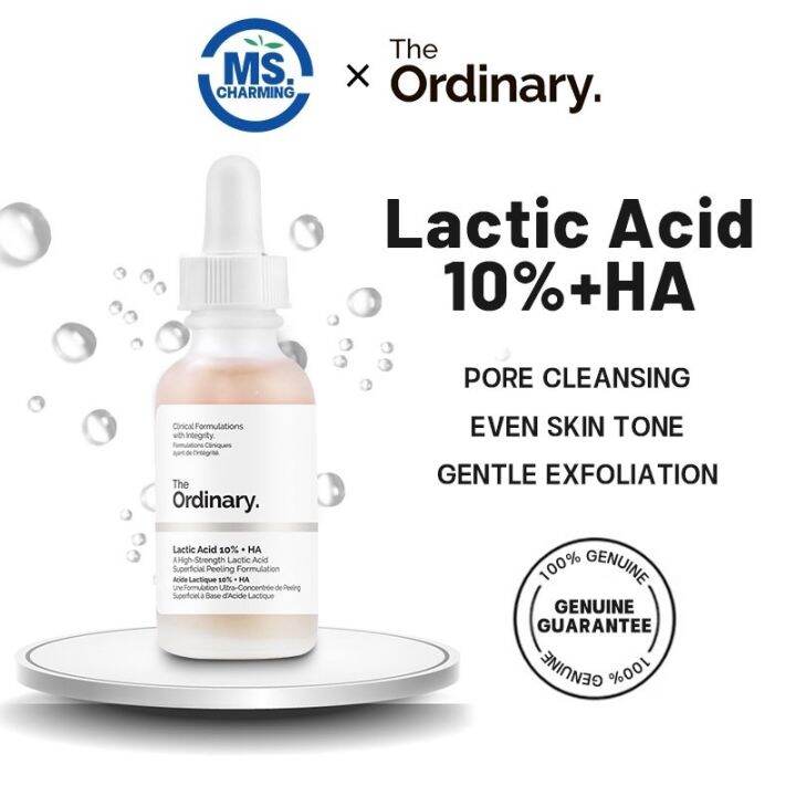 The Ordinary Lactic Acid 5 Ha 2 30ml A Mild Lactic Acid Superficial