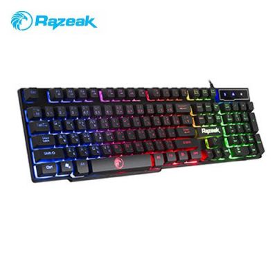 Razeak  Backlighted Gaming keyboard รุ่น RK-8165