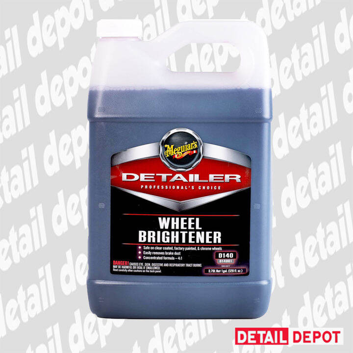 Meguiar's D14001 Wheel Brightener 1 Gallon Lazada PH