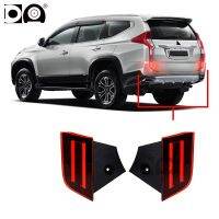 Lampu Jalan ไฟเบรค Led ไฟกันชนหลังพิเศษสำหรับกีฬา Mitsubishi Pajero Montero 2014-2022 2015 2016 2017 2019 2021