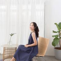 HERDAILY STUDIO - sunny dress navy