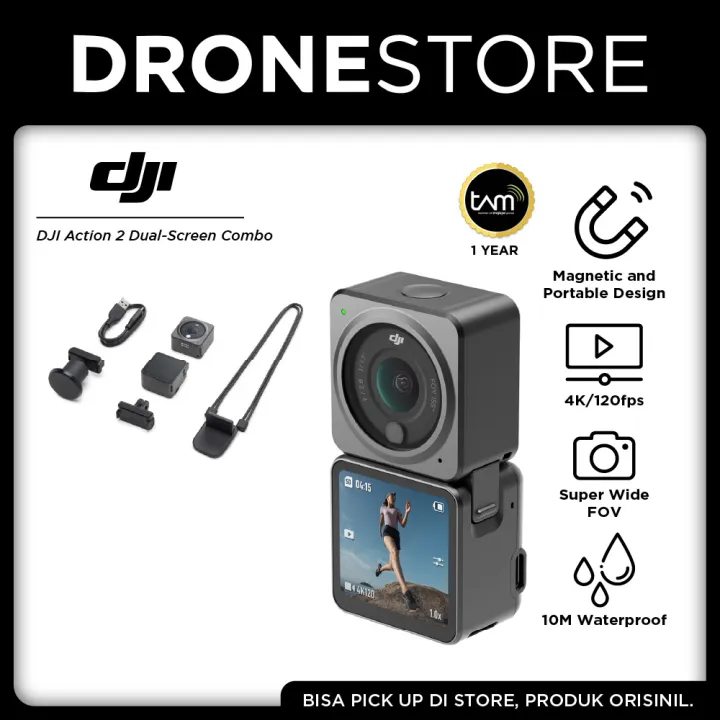 DJI Osmo Action 2 Dual Screen Combo Action Camera 4K Garansi Resmi 1