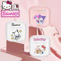 Sanrio หูฟัง TWS ไร้สายที่แท้จริง S04ดีไซน์รูปร่างหนังสือ,หูฟังบลูทูธ5.0รุ่น Sanrio พร้อมสายคล้องแบตเตอรี่อายุการใช้งานยาวนานความหน่วงต่ำ Cinnamoll เมโลดี้