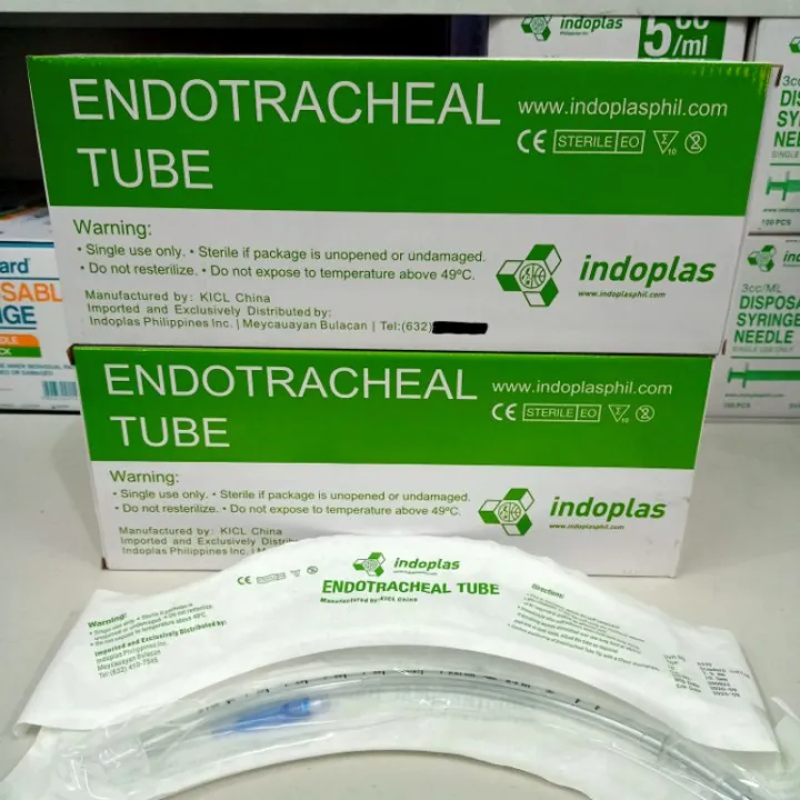 Endotracheal Tube - (Standard Cuffed 7.5mm - 10.0mm) - Sold per piece ...