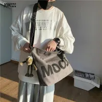 [Johnn New ladies tote bag, messenger bag, letter printing, large capacity, all-match casual canvas shoulder bag, handbag,Johnn New ladies tote bag, messenger bag, letter printing, large capacity, all-match casual canvas shoulder bag, handbag,]