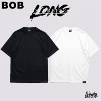 BOB 5.5 SALE ® เสื้อ Oversize Long ( รุ่นแขนยาว ) สีดำ ขาว เสื้อยืด ชาย หญิง S M L / OLunisex tshirt SMLXL2XL3XL