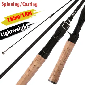 1/1.5m Portable Mini Fishing Rods Lightweight Telescopic Long-casting Fishing  Pole For Carp Bass Trout