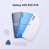 【☸2023 New☸】 diyi45718 ฝาครอบด้านหลังสำหรับ Samsung Galaxy A40 A50 A70 A405f A505f A705f ประตูฝาหลังตัวเรือน