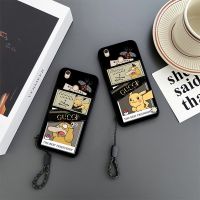 การเชื่อมโยง TP Neffos C7 Y7 C9 C9A X1สูงสุด X9 X20 Pro เคสน่ารัก Pikachu Psyduck เคสโทรศัพท์