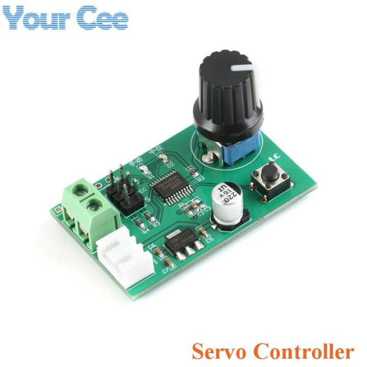 MG995 SG90 Servos Knobs Control Module Dual Servo Serial Port Motor
