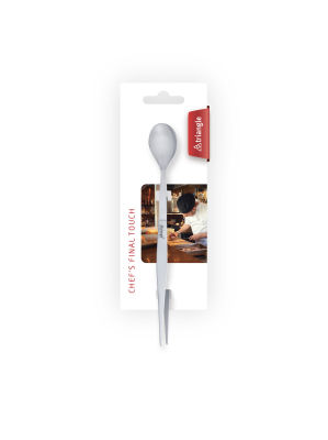 Triangle 504931701 Chef tasting spoon &amp; tweezers, carded