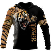 The Tiger 3D Printed Mens Sweatshirt Hoodies Set Mens Lion TracksuitPulloverJacketPants Sportswear Autumn Winter Male Suit