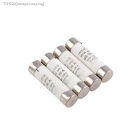 □ 5pcs 10x38 Fast Blow Ceramic Fuse 10x38mm Fuses 500V 0.5A 1A 2A 4A 5A 6A 8A 10A 16A 20A 32A RO15 RT18 RT14 R015