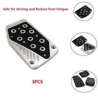 1set  Aluminum Non-Slip Car Foot Pedals Pad Cover For Brake Clutch Accelerator nice Pedal Accessories