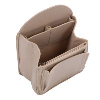 Felt Backpack Insert Organizer Storage Bag Universal Bag In Bag Men Women Shoulder Tote Bags Handbag Organizers(Dark Khaki)