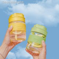 ◈▧ ivhefd Copos portáteis estilo Cartoon Óculos com tampa e palha Copo para uso doméstico bebida caneca 360ml