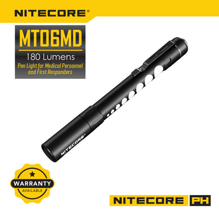 Nitecore MT06MD 180 Lumen Pen Light for Medical Personnel Lazada PH