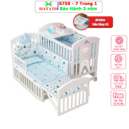 Multi-function Baby Crib S759 Hatato The crib has 7 functions that can be