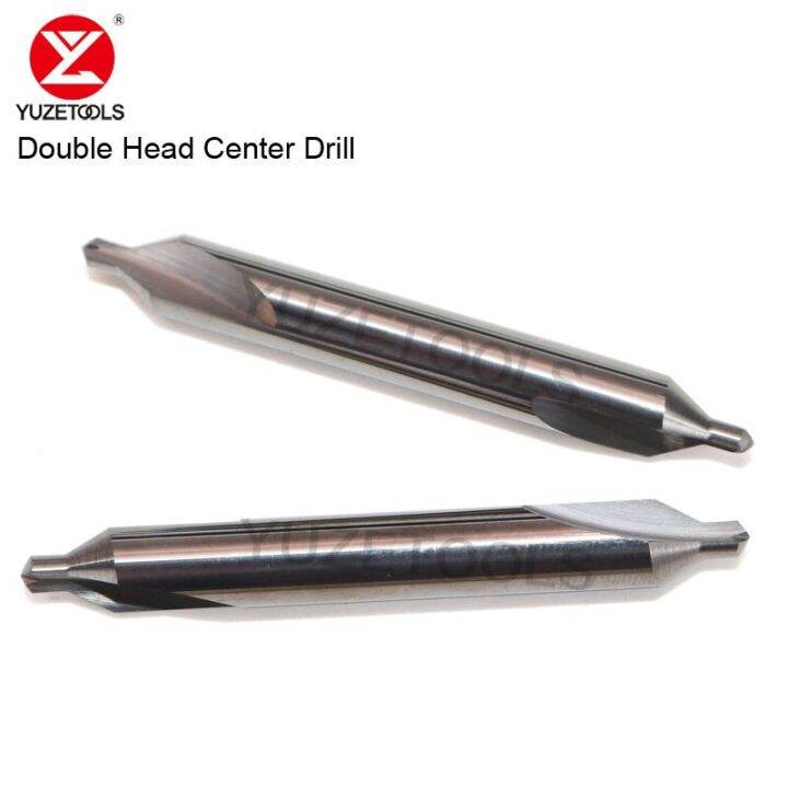 yuzetools-cnc-carbide-spot-center-drill-bits-set-60-degree-angle-center-drill-bits-ชุดเครื่องมือ-countersink-สําหรับงานโลหะกลึง