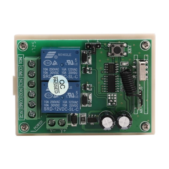 yf-new-12v-2-channel-433mhz-relay-receiver-module
