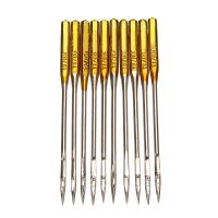 【YF】 50pcs Ball Point Sewing Machine Needle Regular 39mm Length Size 90/14 No.14 For Singer