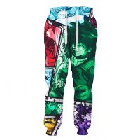 Japanese Anime Characters 3D Print My Hero Academia Trousers Men/Women Sweatpants Streetwear Harajuku Pant