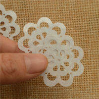 300pcs 35mm Flower White LaserHolographic Color PVC Paillettes Loose Sequins Craft for Garments Sewing ,Scrapbook DIY