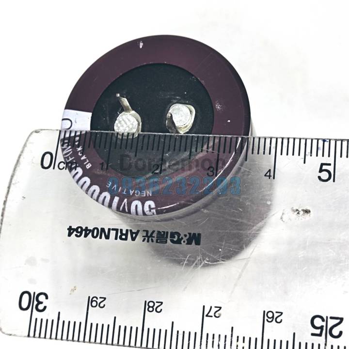 คาปาซิเตอร์-capacitor-10-000uf-50v-ตัวเก็บประจุ-คอนเดนเซอร์-ซี-แคป-ทำหน้าที่-เก็บพลังงานในรูปแบบของสนามไฟฟ้า