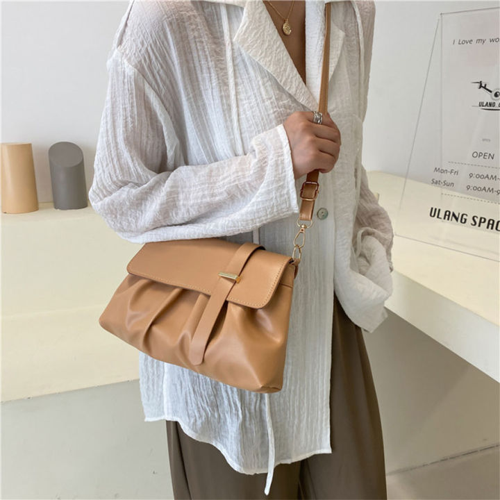 กระเป๋าสะพายข้าง-กระเป๋าผู้หญิง-สีพาลเทล-กระเป๋า-ผู้หญิง-กระเป๋าหนัง-สายหนัง-แฟชั่นเกาหลี-b011-104