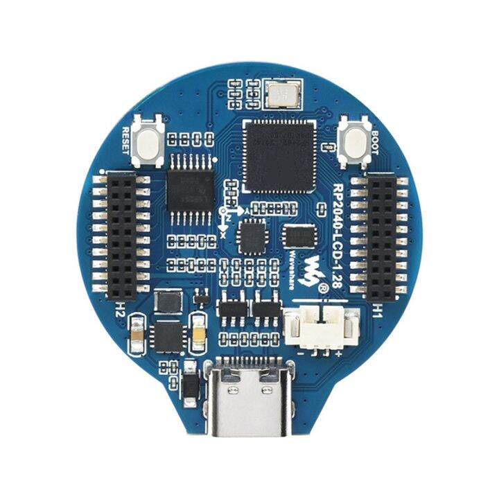 waveshare-1-pcs-for-raspberry-pi-rp2040-microcontroller-development-board1-28-inch-circular-lcd-display-screen-with-sensor-micropython-replacement-accessories