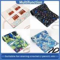 New Crochet Hook Bag Knitting Accessories Crochet Needles Container Storage Case DIY Crafts Pencil Paint Brushes Storage Holder