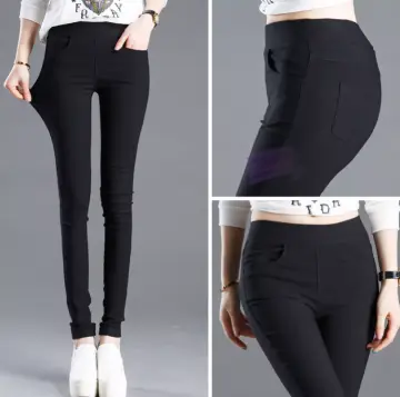 Jeans & Trousers | black Stretchable Jegging | Freeup