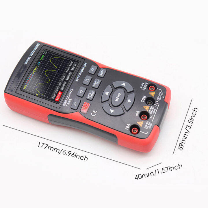 2-in-1ออสซิลโลสโคปแบบดิจิตอลมัลติมิเตอร์48msa-s-oscilloscope-แบนด์วิธ10mhz-9999นับ-true-rms-400v-ac-dc-หน่วยวัดสากล