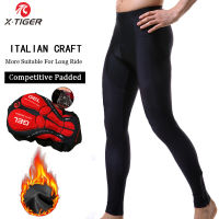 X-TIGER Winter Thermal Cycling Pants Warm Bike Trousers Racing Tights Cycling Pants With 5D Gel Padded Mountain Bicycle Pants