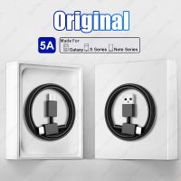 For Samsung Original Charger Cable 5A Super Fast Charge USB Type C Cable S22 S23 Ultra S20 S21 Fe A54 A53 A52 Phone Accessories Cables  Converters