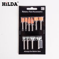 [COD] Factory direct sales cross-border hot Hilda stone grinding head 11-piece set large electric