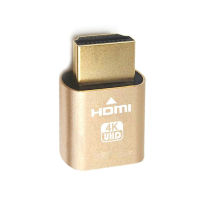 OKDEALS Gold 19201080ตัวล็อก VGA หน้าจอแผ่นจำลองแสดงผล HDMI DDC EDID ปลั๊กหลอก