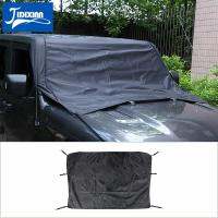 JIDIXIAN Universal อุปกรณ์เสริมกระจกบังแดดรถด้านหน้าหน้าต่าง Anti Snow UV Rays Sun Visor สำหรับ Car