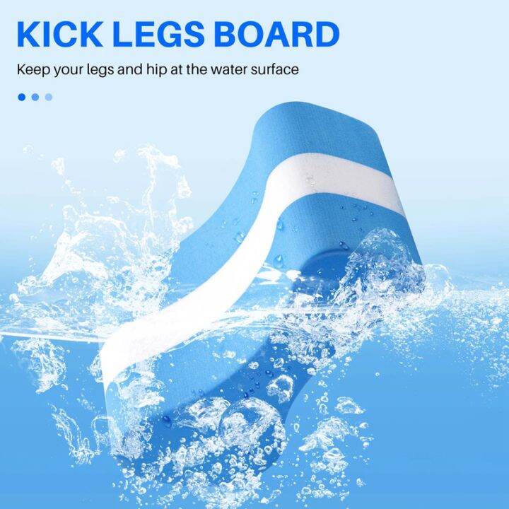 foam-pull-buoy-eva-kick-legs-board-kids-adults-pool-swimming-training-blue-white