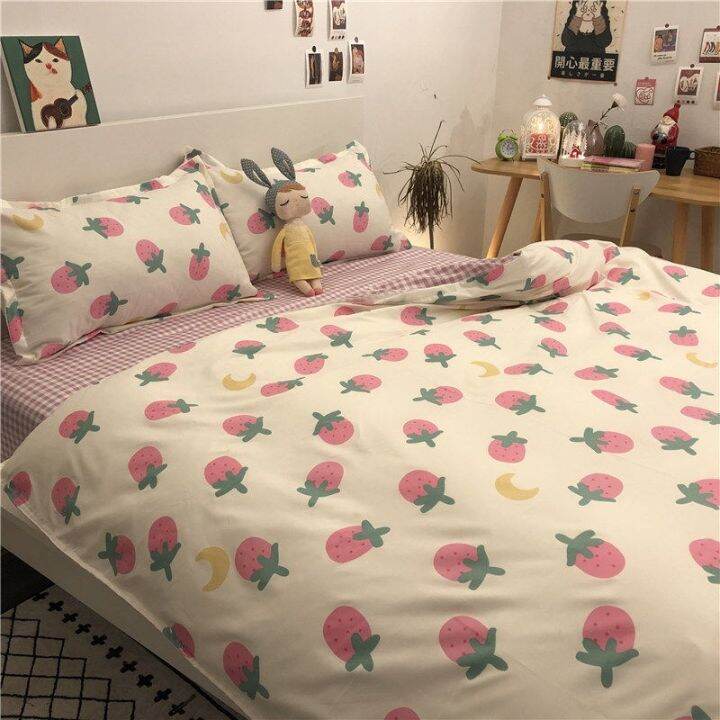 cartoon-rainbow-pattern-bedding-sets-34pcs-childrens-boy-girl-and-adult-bed-linings-duvet-cover-bed-sheet-pillowcase-bed-set