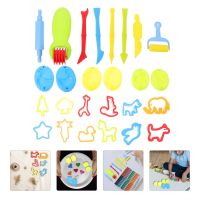 ✾ 1 set of Dough Toddler Toys DIY Clay Tools Funny Clay Molds Colored Clay Toys Dough Tools