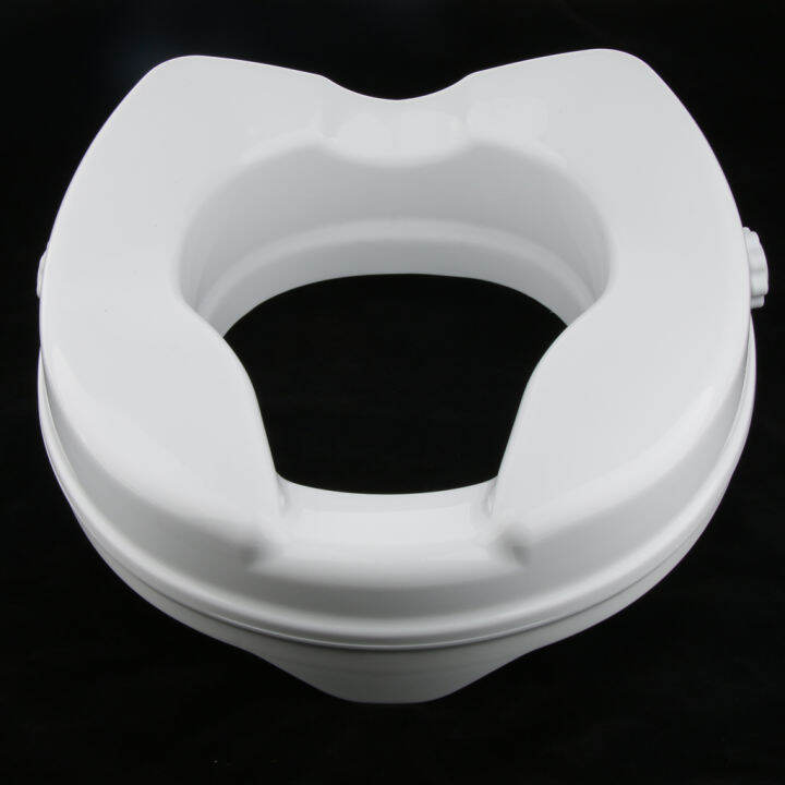 Pregnant Women Patient Elderly Handicapped Toilet Seat Riser Raised Elevated Lifter Extender